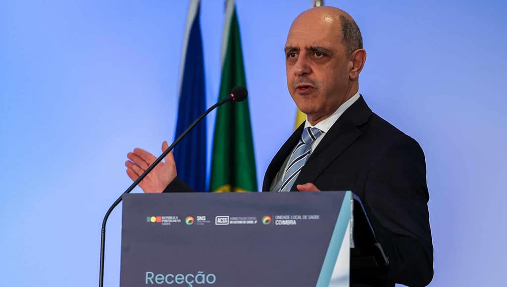 Portugal's minister of health, Manuel Pizarro (Photo: PAULO NOVAIS/LUSA)