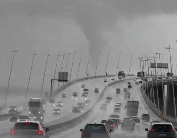 Tornado Tagus River march 28 2024