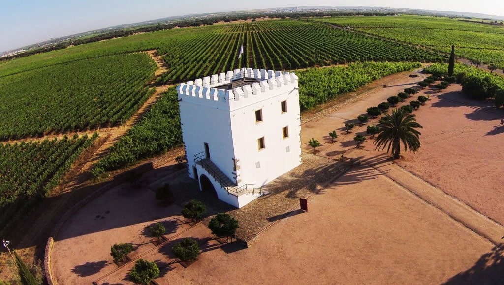 A Monumental Wine: The Esporão tower, or Torre, gives its name to their finest wine and appears on every bottle