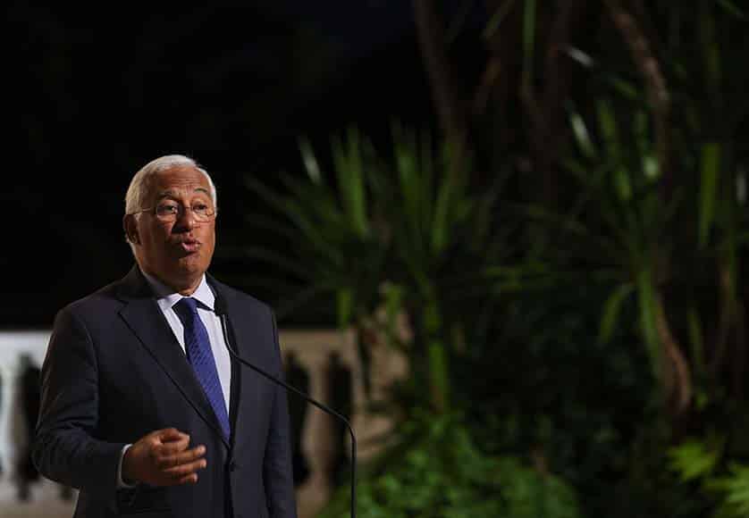Prime Minister António Costa announcing on Tuesday night that he refused to accept the infrastructure minister’s resignation