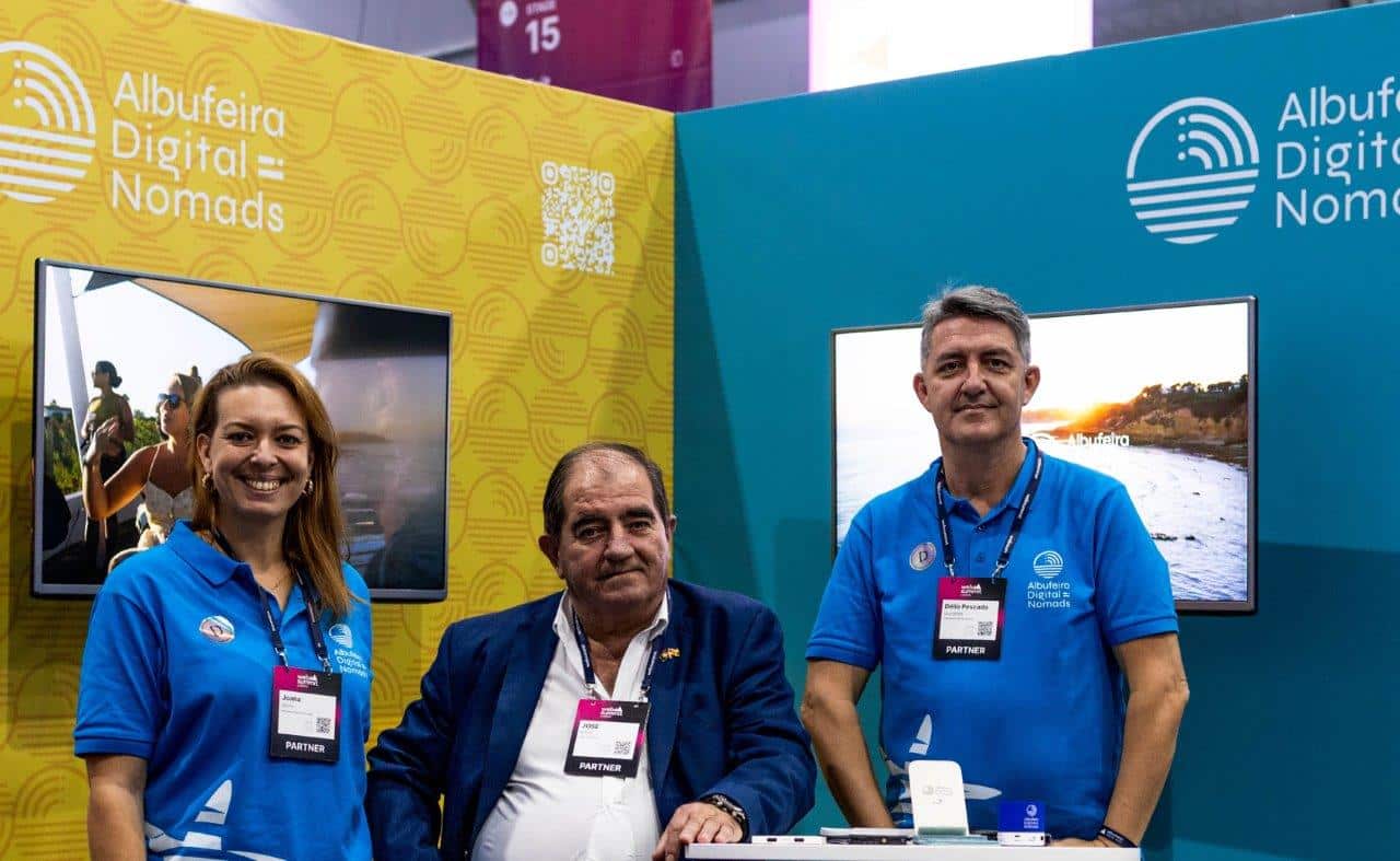 Albufeira Digital Nomads promoted at Web Summit