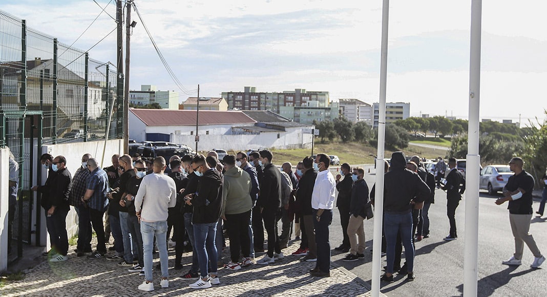 88 Hell’s Angels members attended court in Camarate last September.