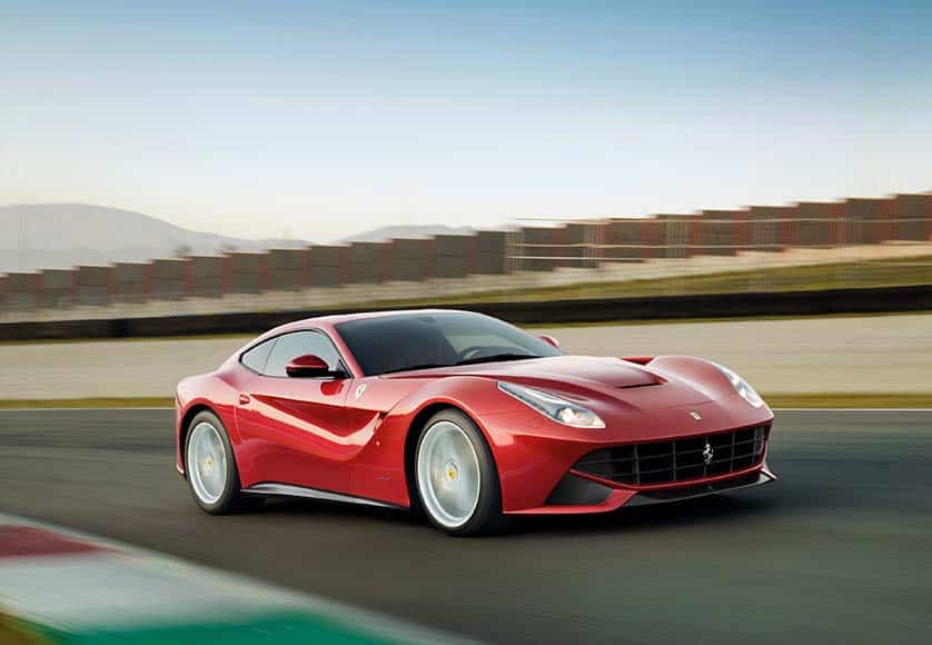 1st - Ferrari F12 Berlinetta|2nd - Ferrari 488 GTB|3rd - 981 Porsche Cayman GT4|4th - Toyota GR Yaris|5th - BMW M5 CS|