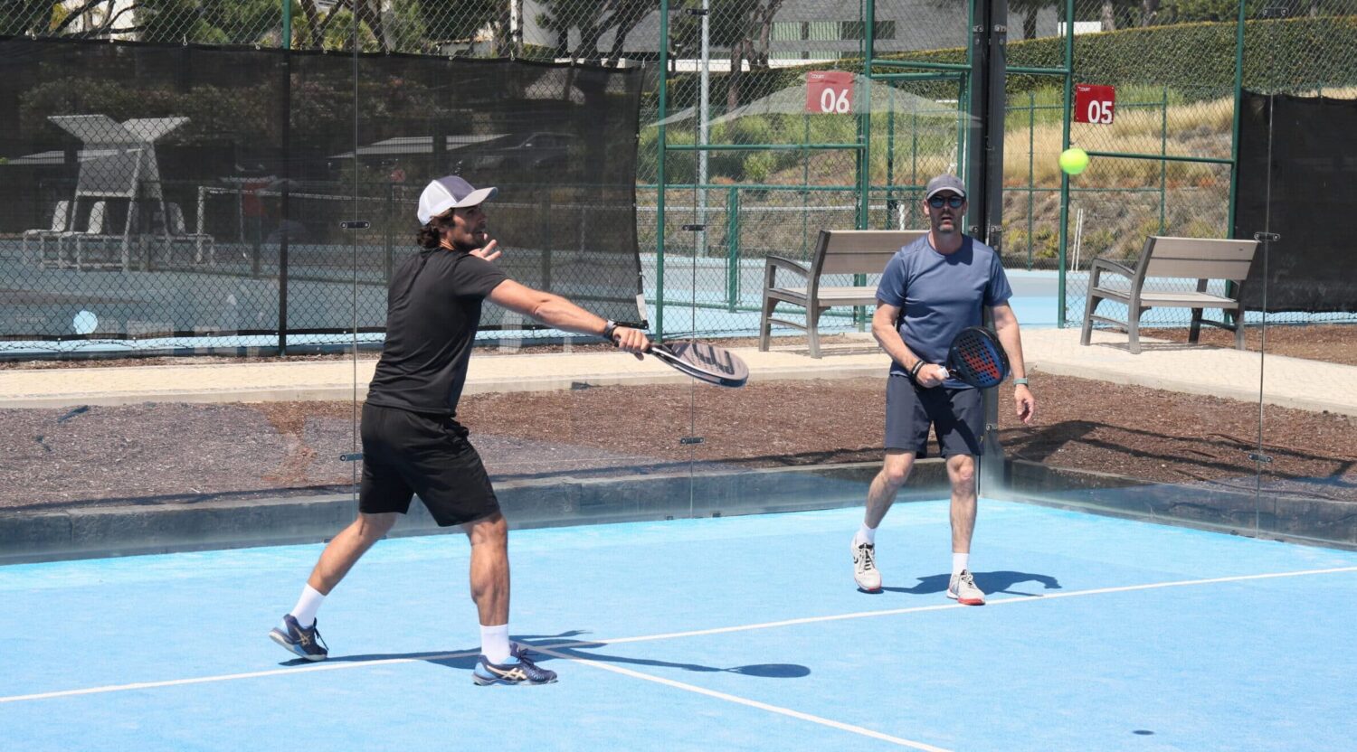 2 - André Phillips and Tiago Chaves|1 - Vitor Vilhena ou Gordon Riske|3 - Tiago Santos and Ricardo Ferreira