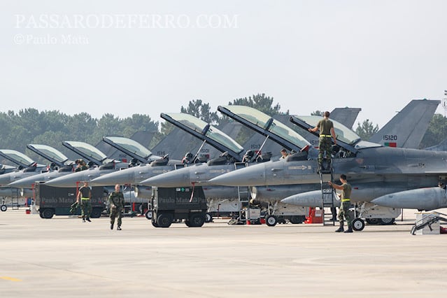 Portugal's fleet of F16s