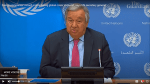 Tax “immoral” profits of oil and gas companies”, urges UN chief