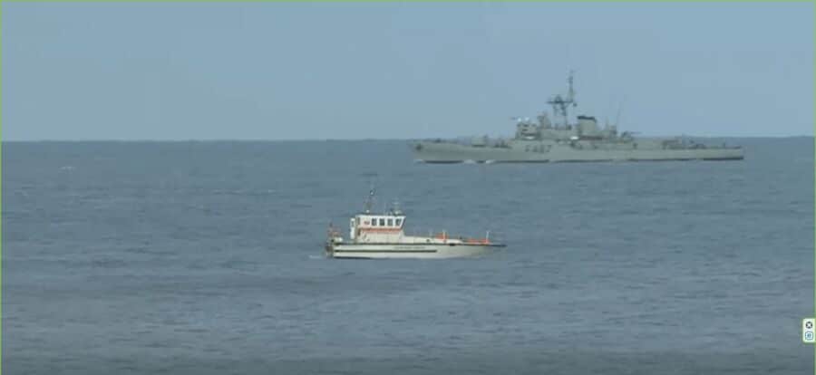 Searches stepped down for three crew members missing from Friday’s shipwreck