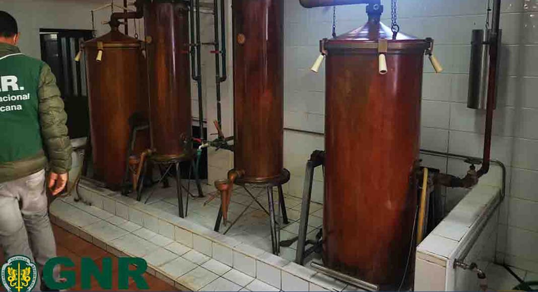 GNR seize over 8,000 litres of medronho in Algarve