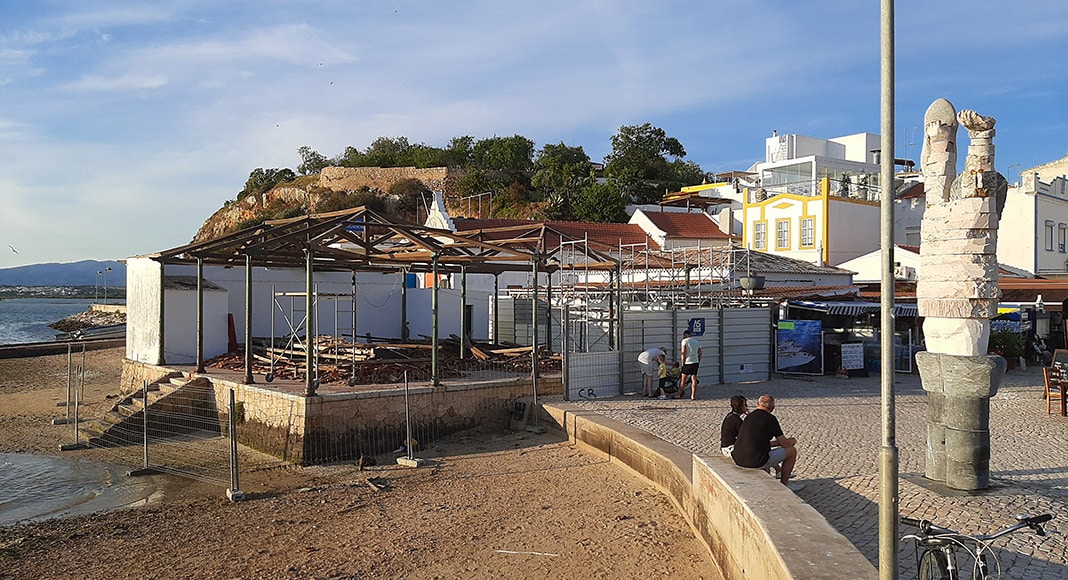 Renovations begin at Alvor’s old fish market|Renovations begin at Alvor’s old fish market