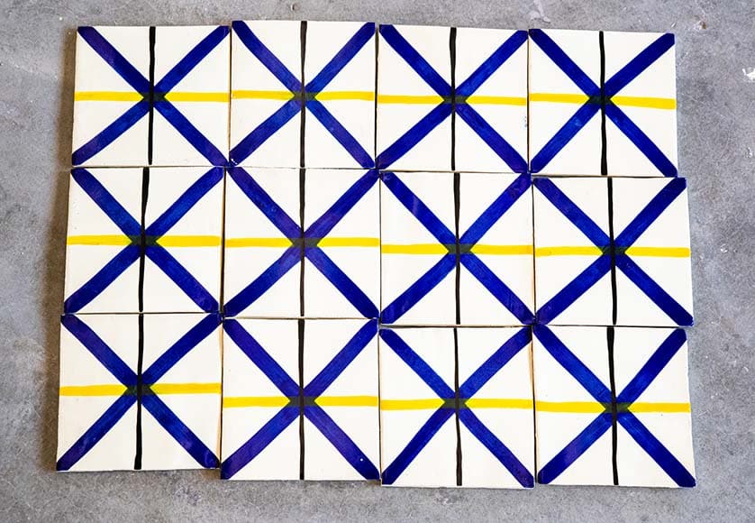 ViuvaLamego Tavira tiles|“Tavira” tile collection showcased in Paris|“Tavira” tile collection showcased in Paris|“Tavira” tile collection showcased in Paris|Bela Silva tile panel
