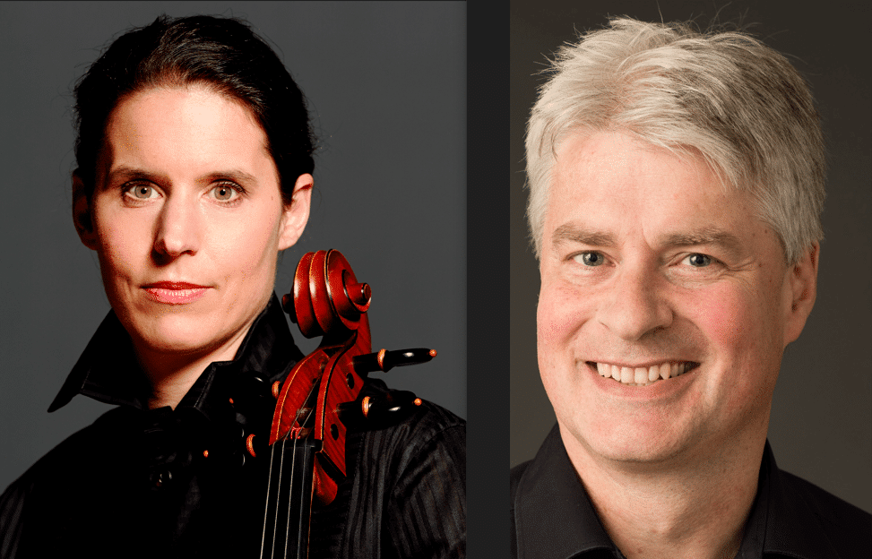 Violoncellist Adele Bitter and pianist Holger Groschopp