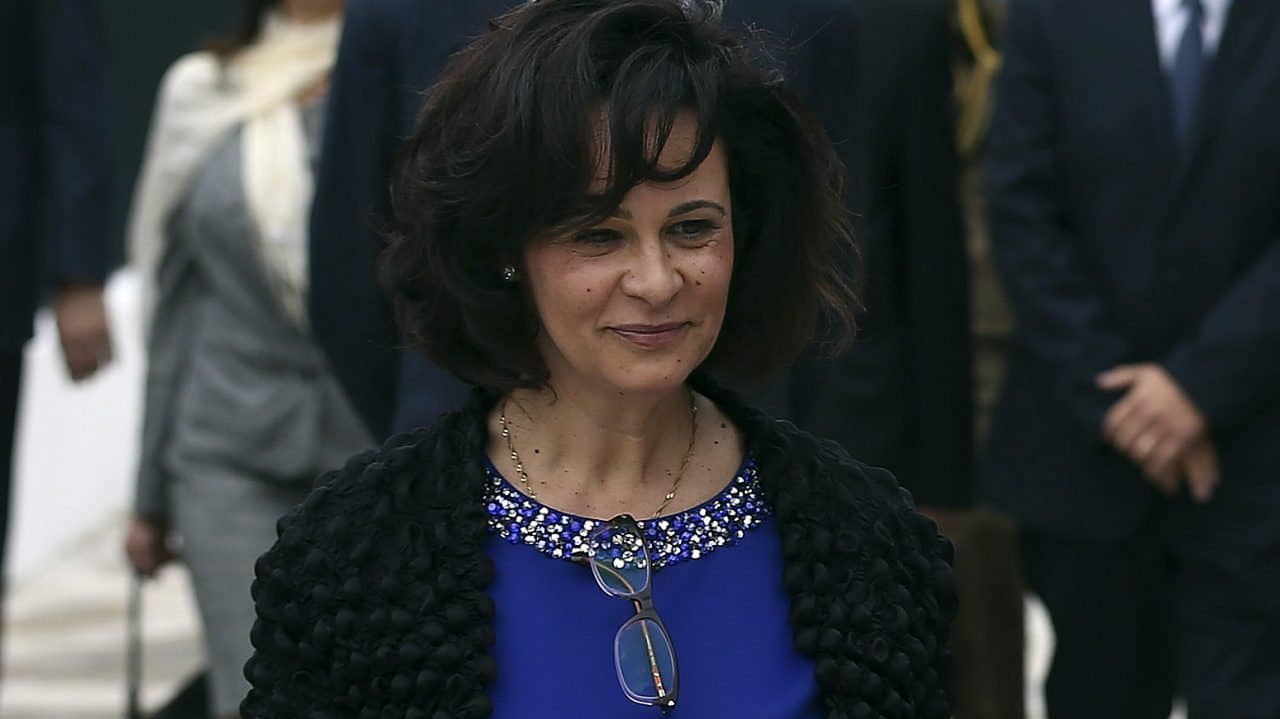 Early day photos of Paula Brito e Costa when the Raríssimas scandal first broke. Image: Mário Cruz/ Lusa