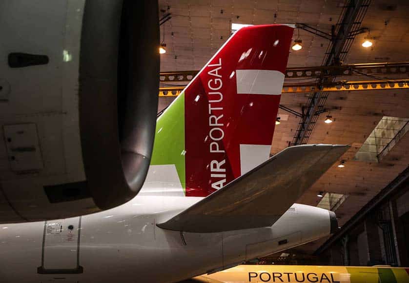 TAP airplane