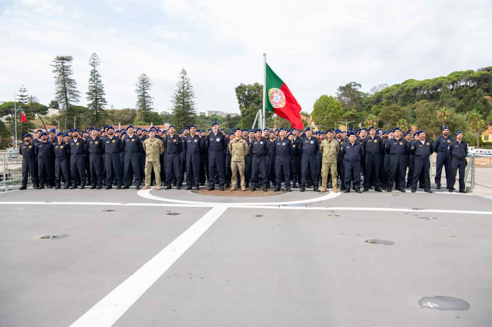Naval frigate sets out on new NATO mission