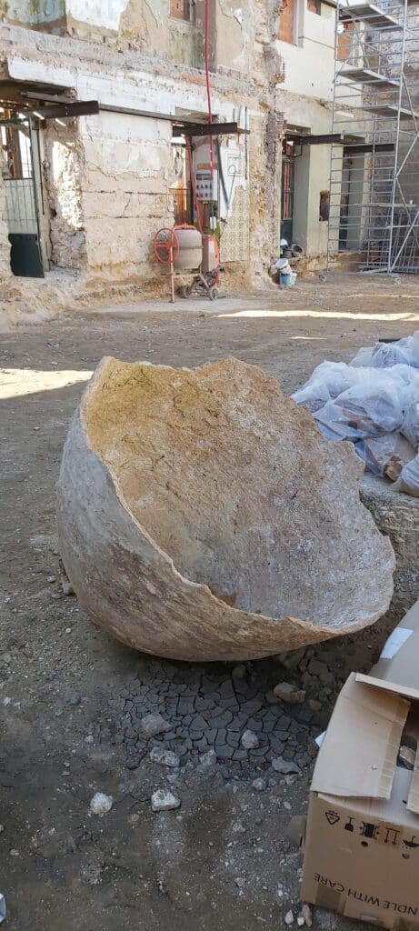 Large Roman ceramic vessel