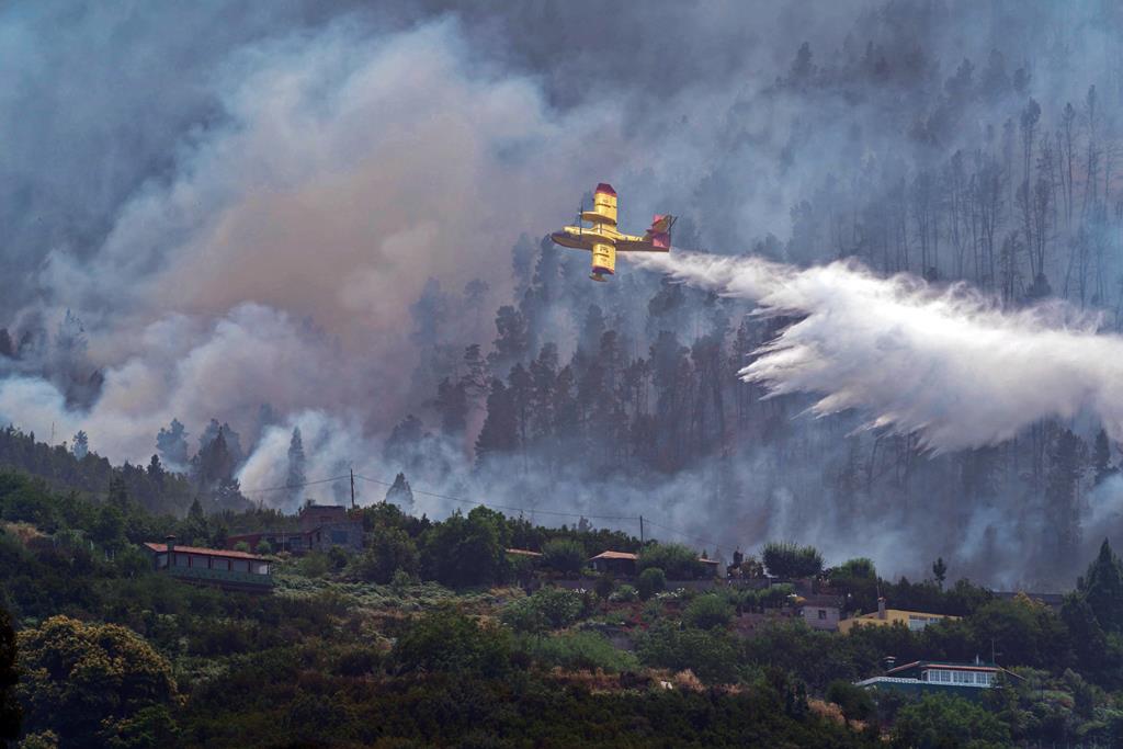 Firefighters dominate one of three fronts raging in São Teotónio|Firefighters dominate one of three fronts raging in São Teotónio|Firefighters dominate one of three fronts raging in São Teotónio