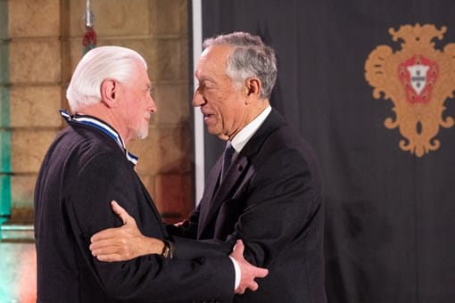 Christopher Bochmann and President Marcelo Rebelo de Sousa|Christopher Bochmann|Christopher Bochmann and President Marcelo Rebelo de Sousa|Christopher Bochmann and President Marcelo Rebelo de Sousa|Christopher Bochmann and President Marcelo Rebelo de Sousa