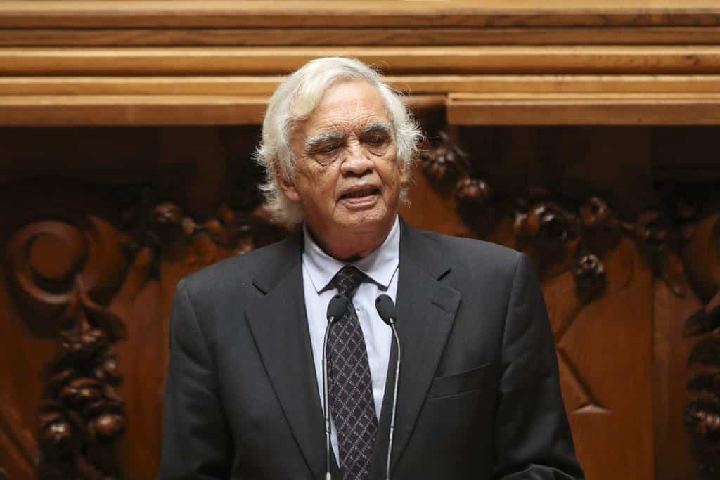 CHEGA is hoping its oldest MP, Diogo Pacheco de Amorim is elected vice-president of the parliamentary assembly. Image: Lusa