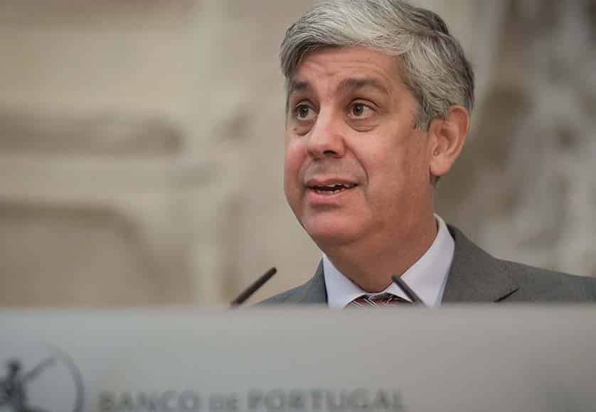 Mário Centeno, governor of the Bank of Portugal. Image: Mário Cruz/ Lusa