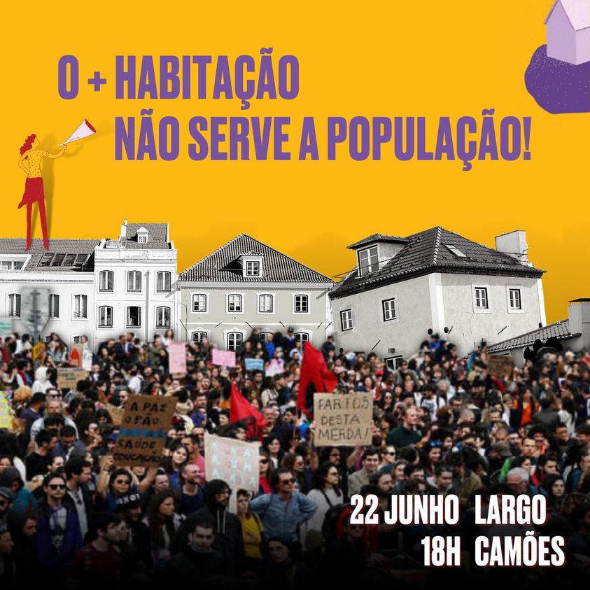 housing protest poster