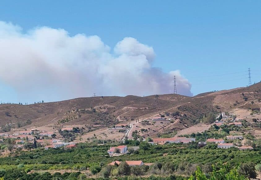 Fire in Monchique|Picota fire photo Peter Weaver|