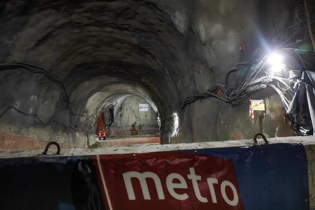 metro improvements tunnel