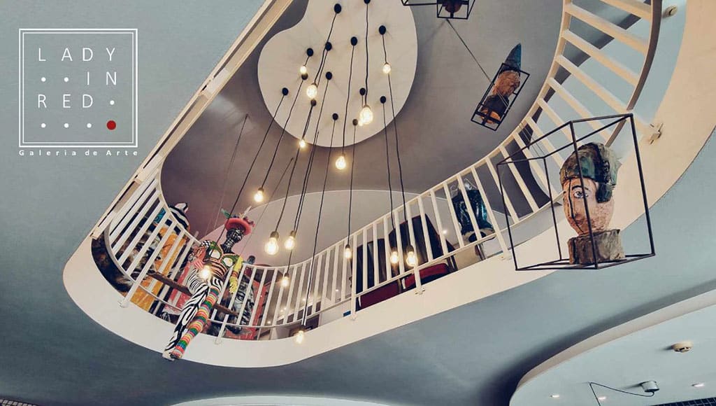 Lady in Red art gallery