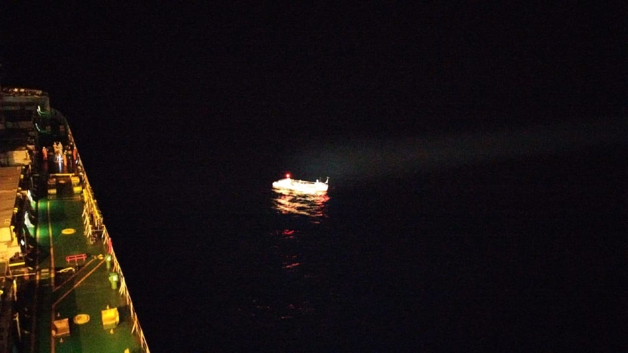 Navy coordinates rescue of crew members of World’s Toughest Row challenge 2000 kms south of Azores
