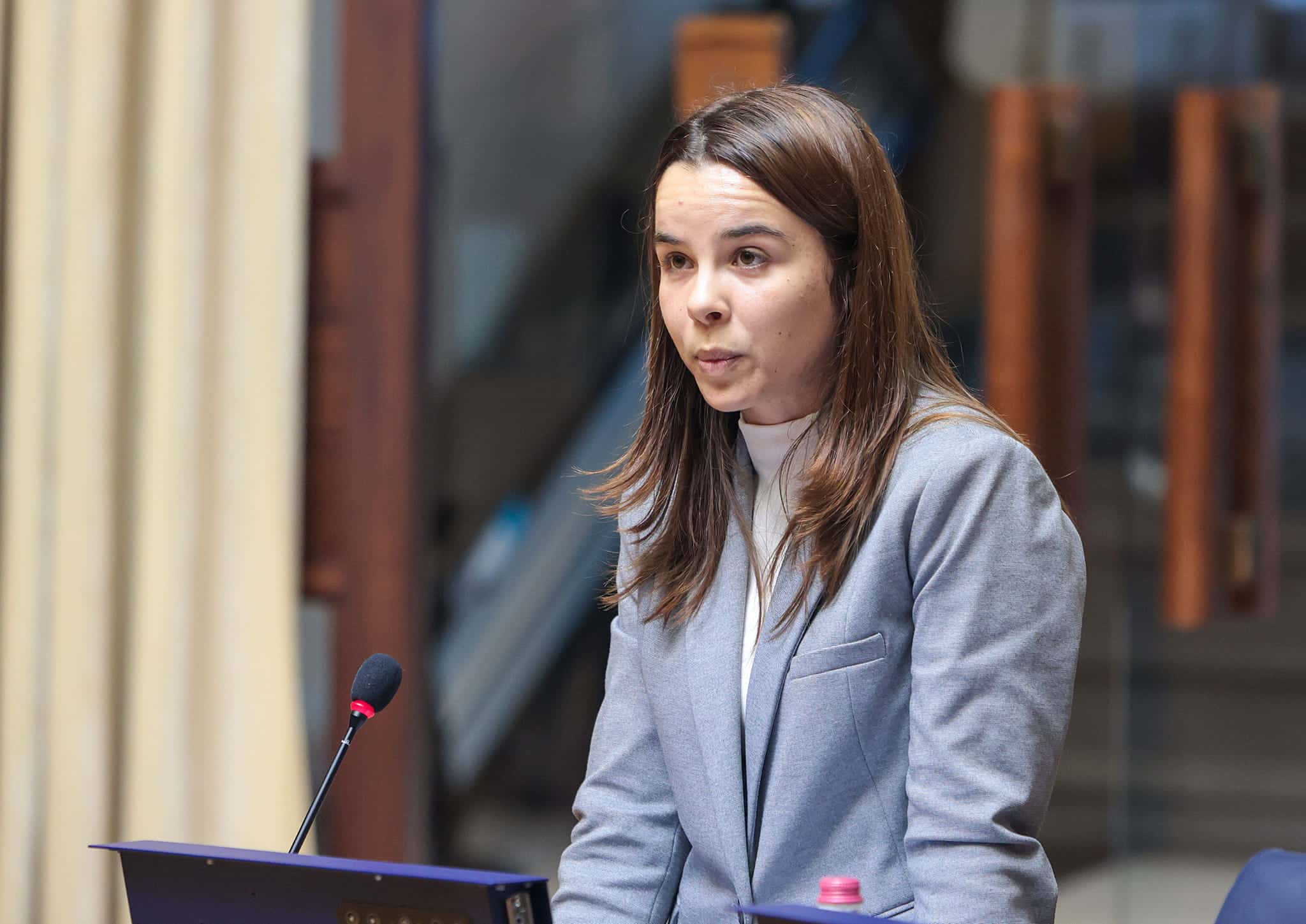PAN Madeira is led by Mónica Freitas (image from PAN Madeira's Facebook page) and is now in a position in which by removing support, it could bring down Madeira's PSD/CDS government