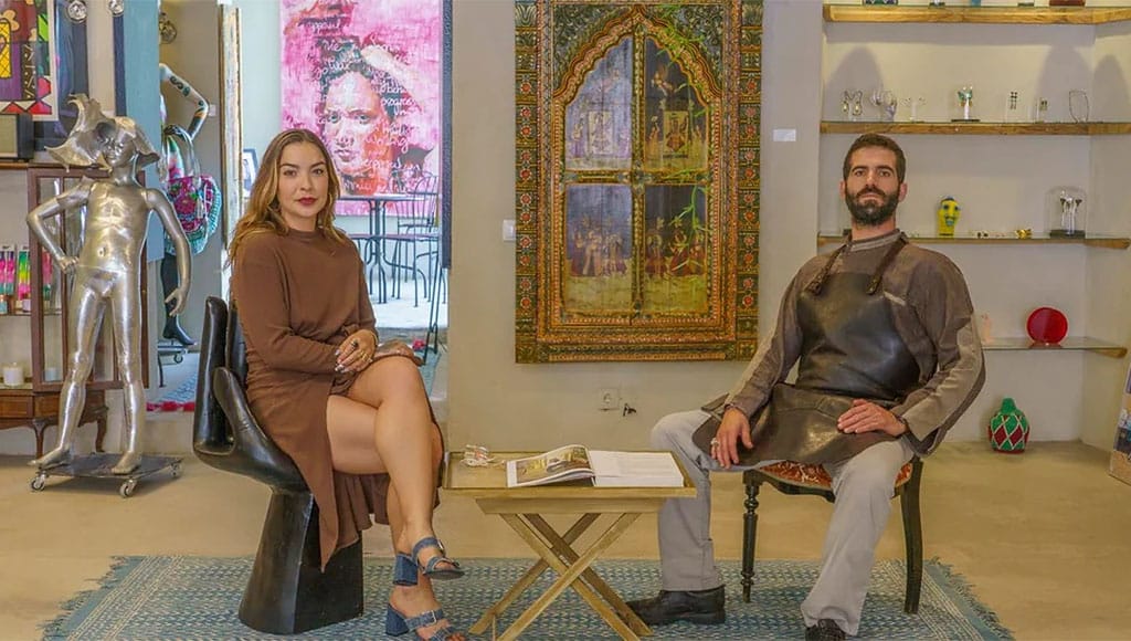 Chef João Marreiros from Loki and Lauren Torres from Sphinx Gallery|Chef João Marreiros from Loki and Lauren Torres from Sphinx Gallery|New project by Loki Restaurant and Sphinx Gallery