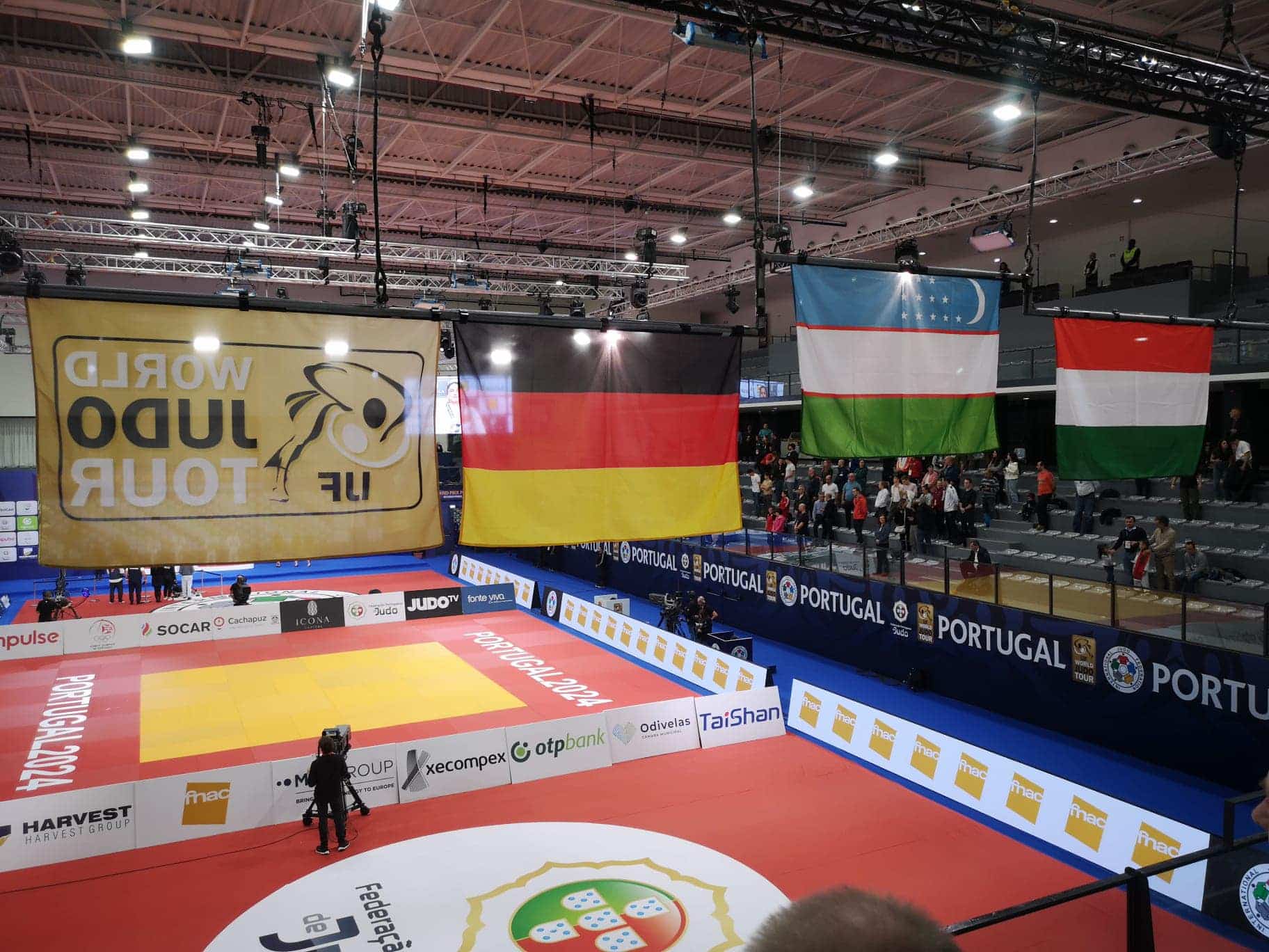 The World Judo Tour 24 is taking place in Odivelas Pavilhão Multiusos this weekend. Image: Facebook/ Pavlo Sadokha