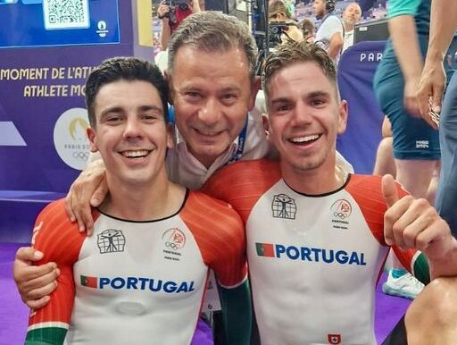 Such an achievement! Iúri Leitão (left) has won two medals in the Paris Olympics... image taken from PM Luís Montenegro's Facebook page|GOLD for Portugal: “historic result for track racing”