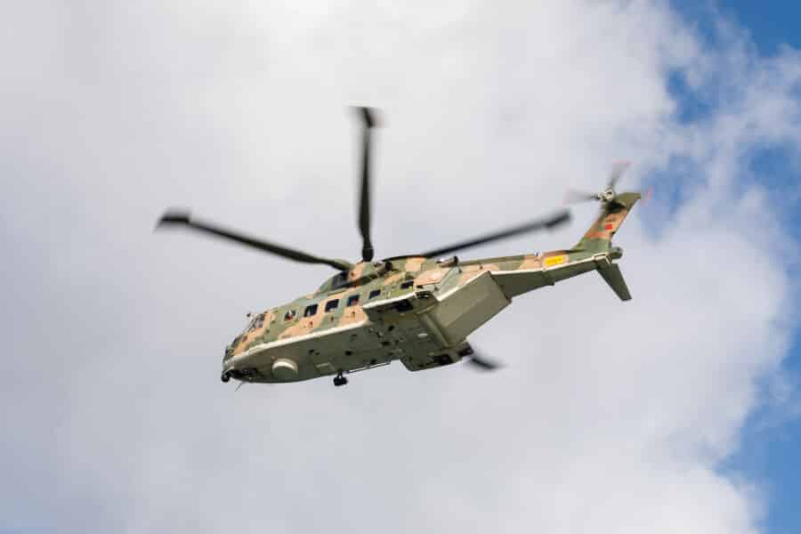 rescue helicopter