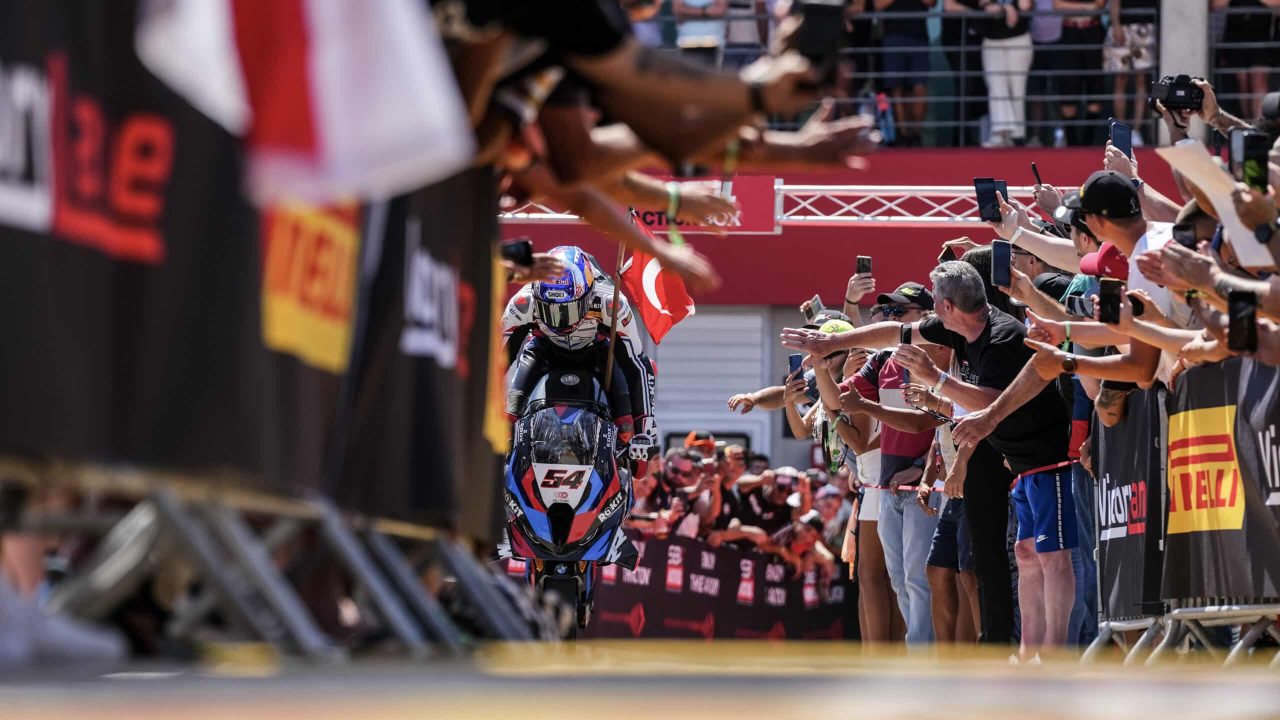 Turkish rider Toprak Razgatlioglu makes history in Portimão