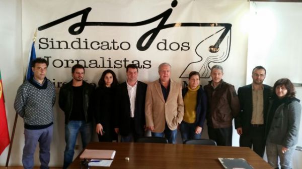 Members of regional branch of Syndicate of Journalists in Madeira