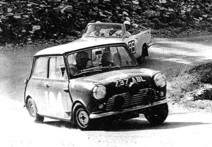 Pat Moss-Ann Riley, Morris Mini Cooper (Photo: Tulpenrallye)|Remembering the great Pat Moss|Remembering the great Pat Moss|Remembering the great Pat Moss|Motor Trade Portugal Resident 2022-11-10edition