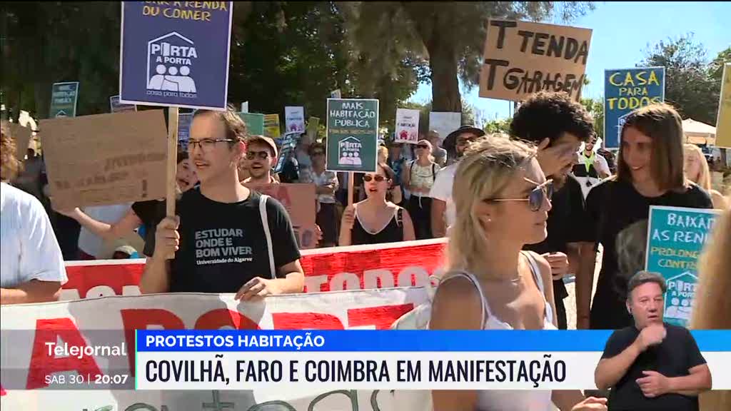 Housing protest