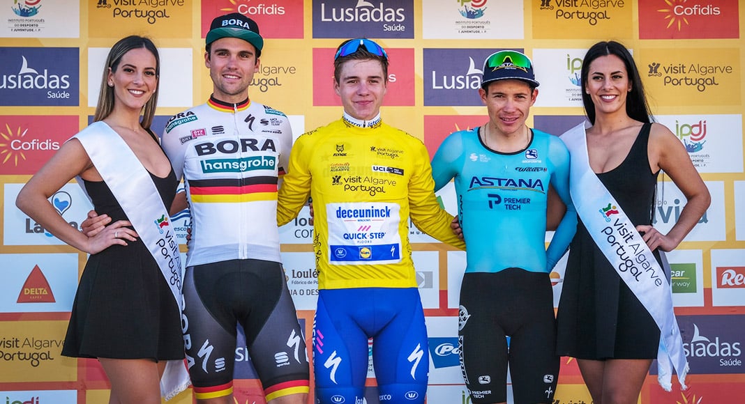 Belgian rider Remco Evenepoel crowned winner at Volta ao Algarve
