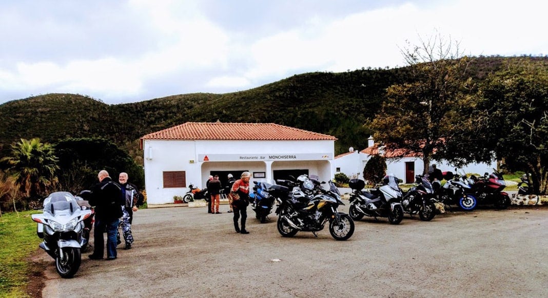 Algarve Senior Bikers enjoy first ride of the year