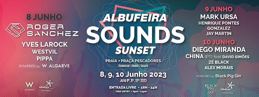 Albufeira Sounds Sunset 2023|ALBUFEIRA-SOUDS-SUNSET