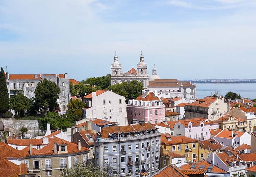 Alfama, the oldest neighbourhood of Lisbon|Lisbon’s coastline (Guincho Beach)|The Belém Tower