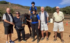 Olympic success for Riding for the Disabled Barlavento