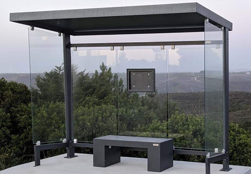 Aljezur installs new bus stop shelters.2|Aljezur installs new bus stop shelters.2