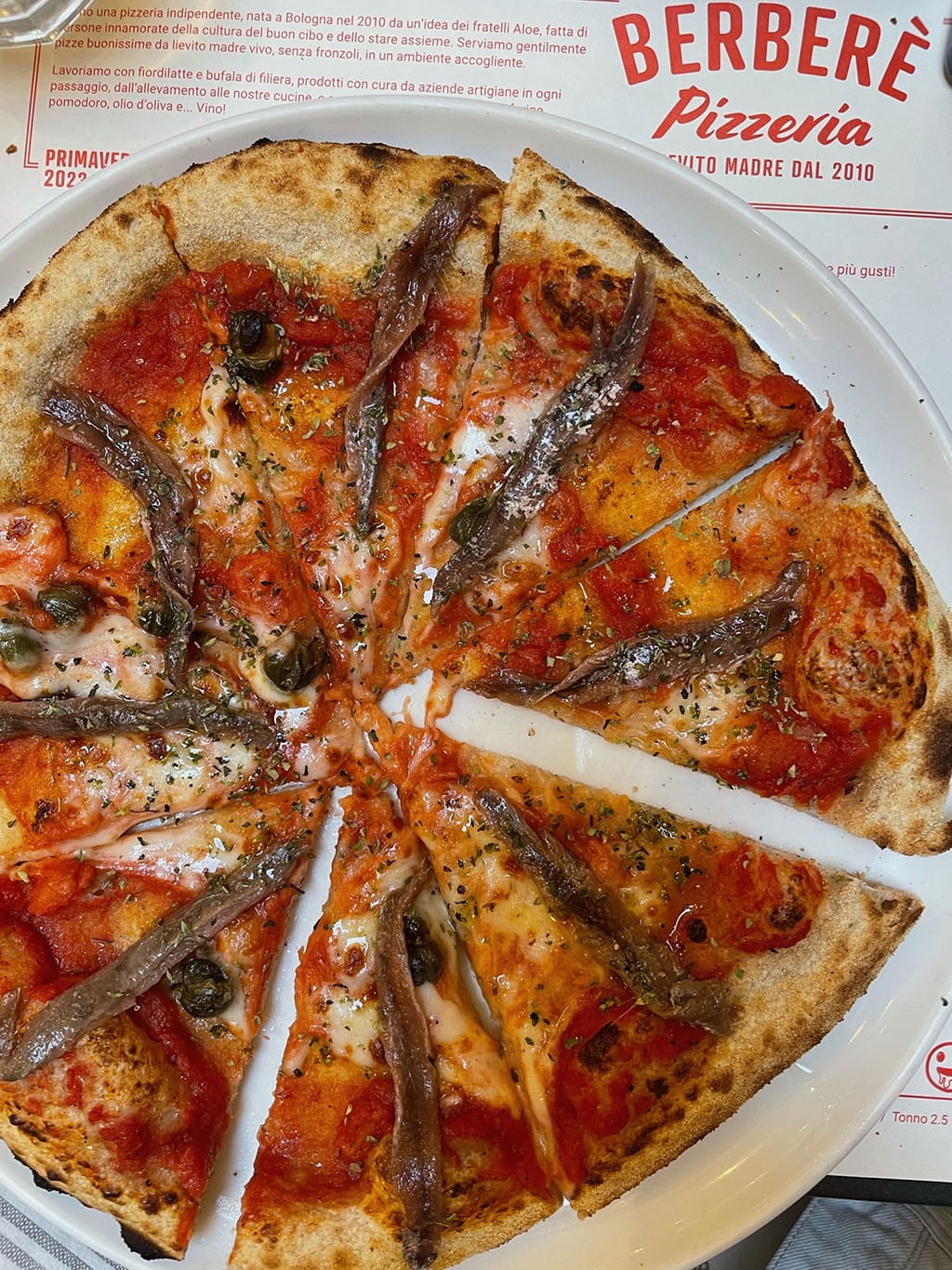 Anchovies crowning the pizza|Anchovies and orecchiette|The Gentleman's Relish (image from the internet)