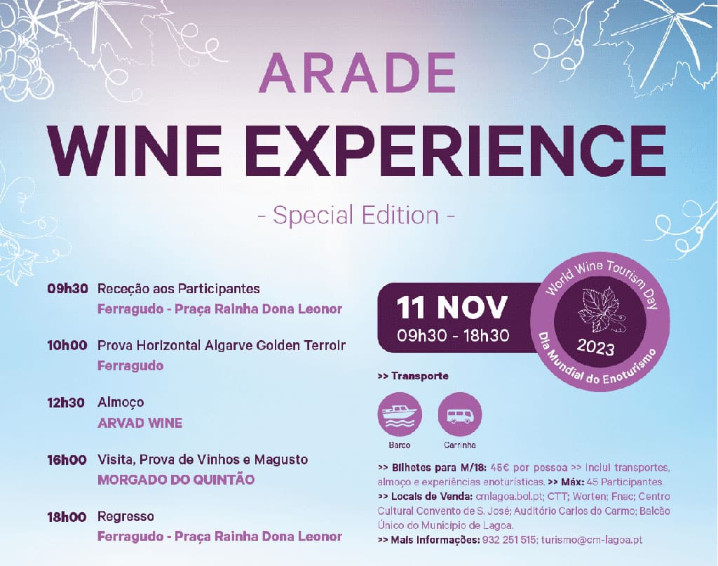 Arade-Wine-Experience poster