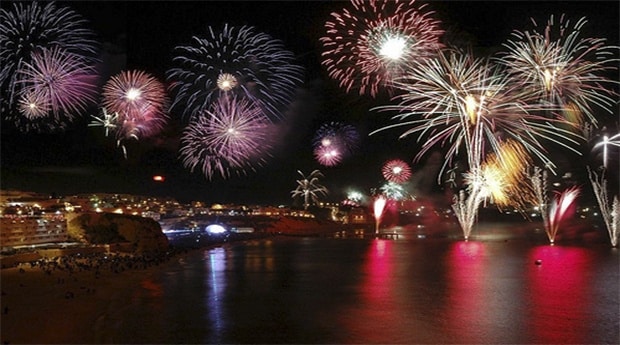 Armação de Pêra fireworks|New Year's Eve 2024 Armação de Pêra