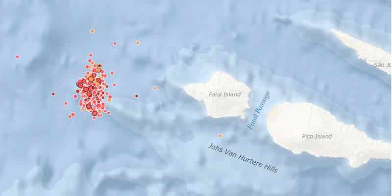 Azores in full seismic crisis: over 1000 tremors in two weeks