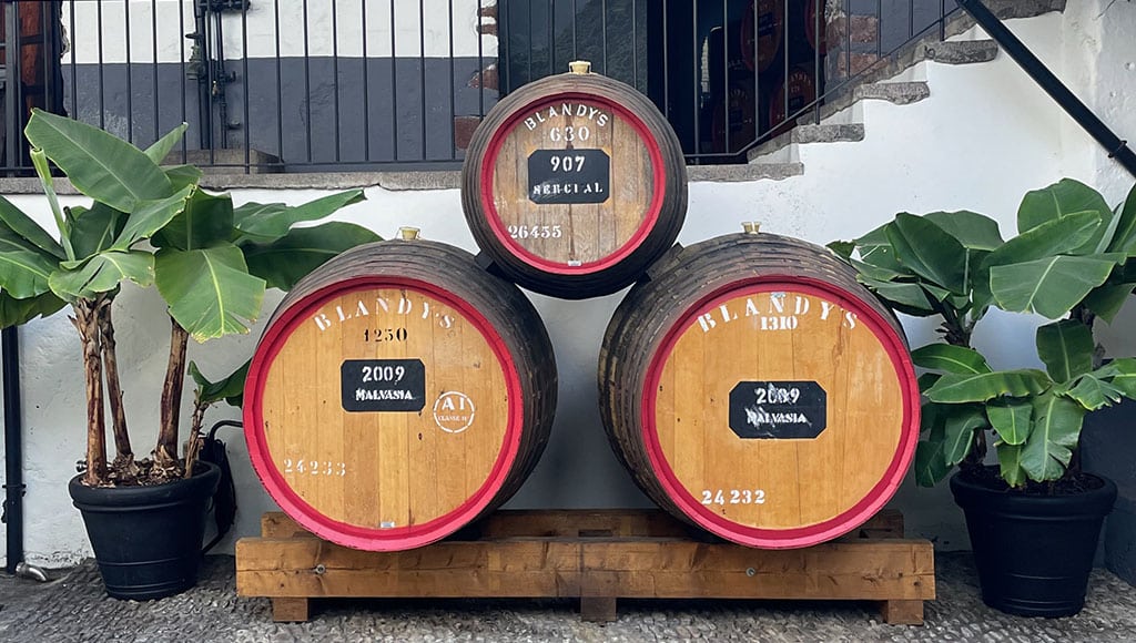 Barrels at Blandy's|A quick Madeira wine tasting