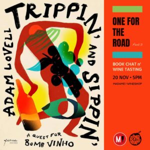 Madame! Wine Shop in Lagos welcomes Adam Lovell for book presentation