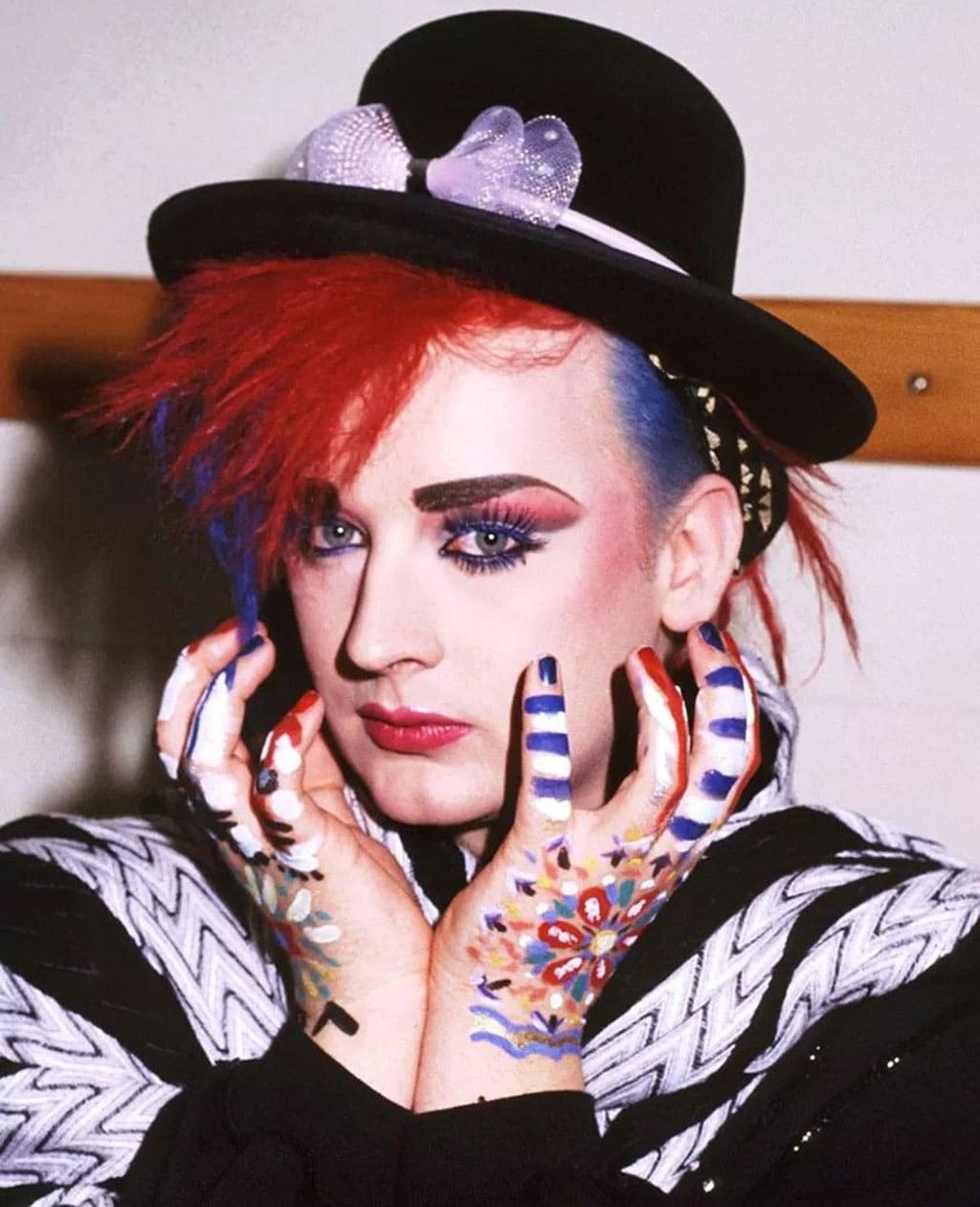 Boy George|Twiggy